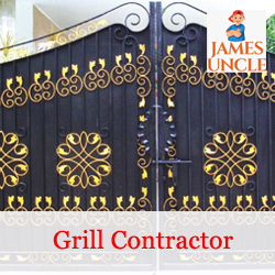 Grill Contractor Mr. Bijan Dey in Tibhum